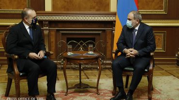 ՀՀ վարչապետի հանդիպումը Հայաստանում Իտալիայի դեսպանի հետ