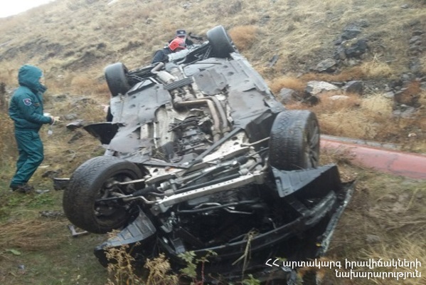 ՃՏՊ Երևան-Սևան ավտոճանապարհին