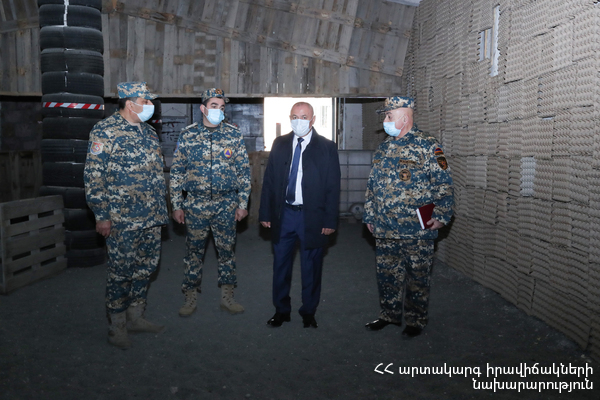 ԱԻ նախարարն աշխատանքային շրջայց է կատարել