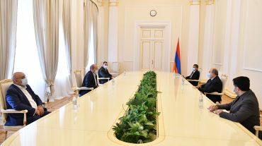 Արմեն Սարգսյանն ընդունել է «Ազգային օրակարգ» կուսակցության ներկայացուցիչներին