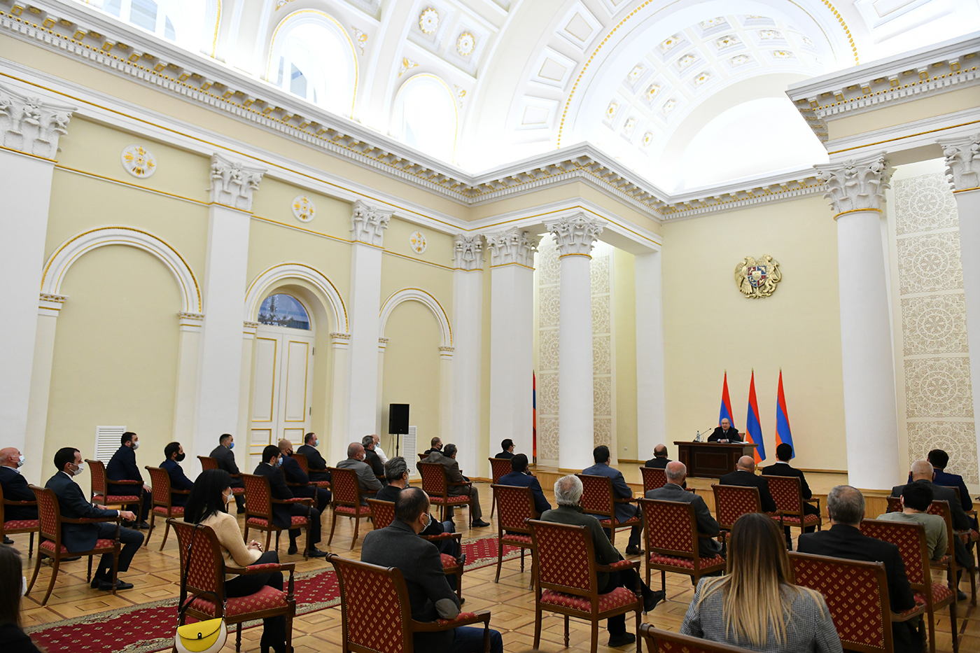Արմեն Սարգսյանը հանդիպել է մշակույթի և մարզական ոլորտի, ինչպես նաև հասարակական կազմակերպությունների մի խումբ ներկայացուցիչների