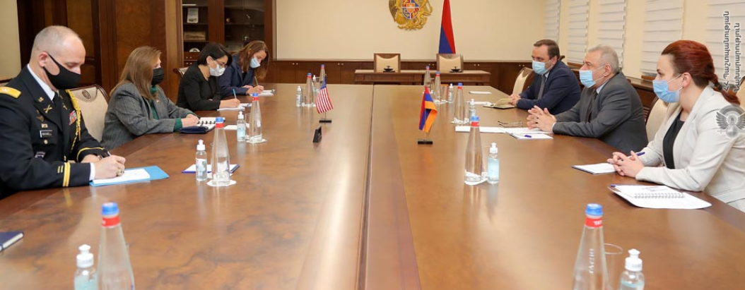 Վաղարշակ Հարությունյանն ընդունել է ՀՀ-ում ԱՄՆ արտակարգ և լիազոր դեսպանին