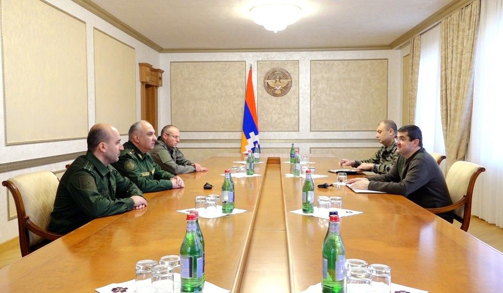 Արայիկ Հարությունյանն ընդունել է ՀՀ զինվորական դատախազ Վահե Հարությունյանի գլխավորած պատվիրակությանը