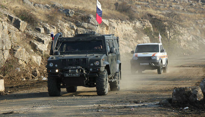Ռուսաստանը Արցախ է առաքել 33 միավոր տեխնիկա՝ խաղաղապահ առաքելություն իրականացնելու համար