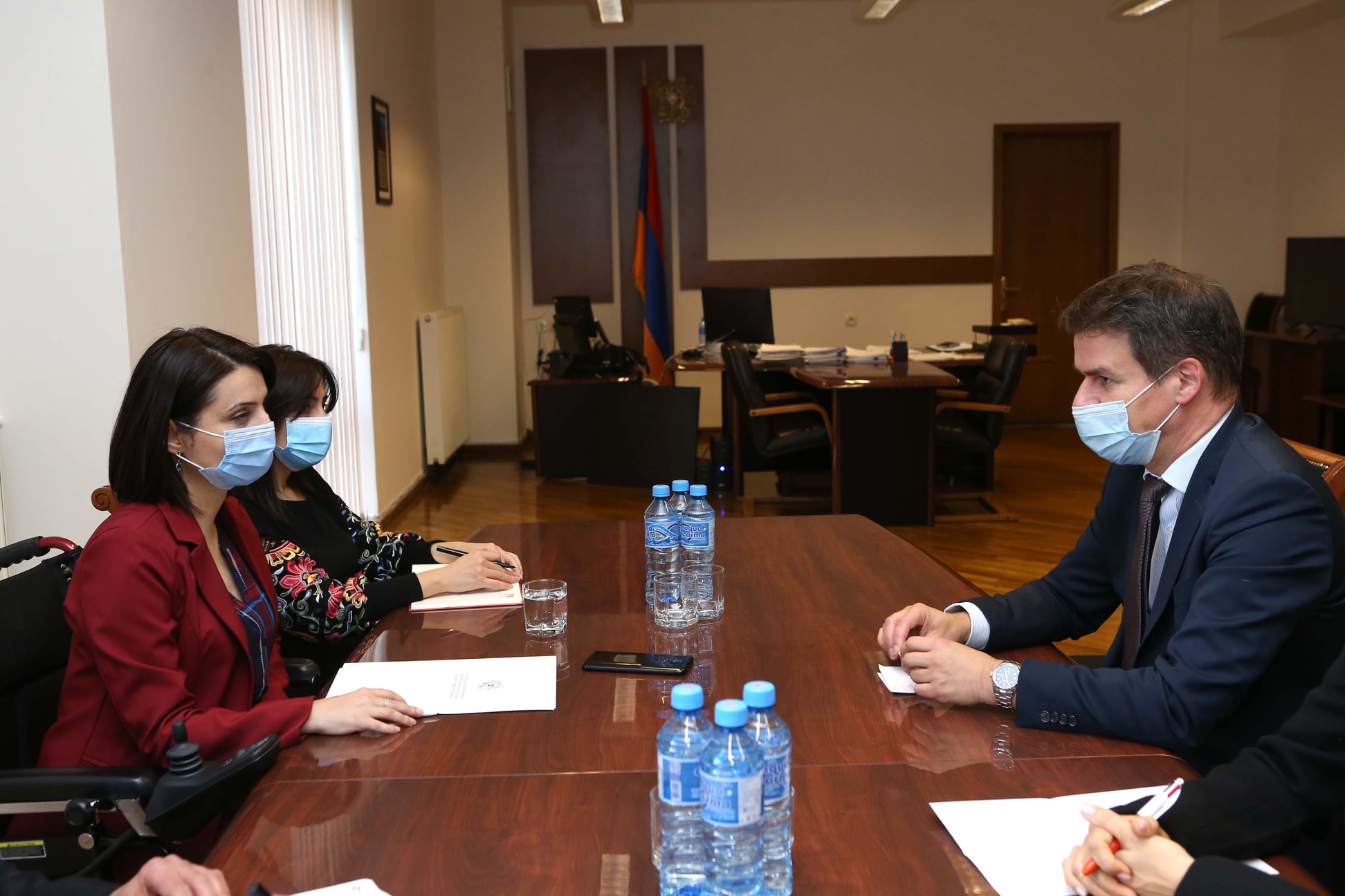 Զարուհի Բաթոյանն ընդունել է Հայաստանում Ֆրանսիայի դեսպանին