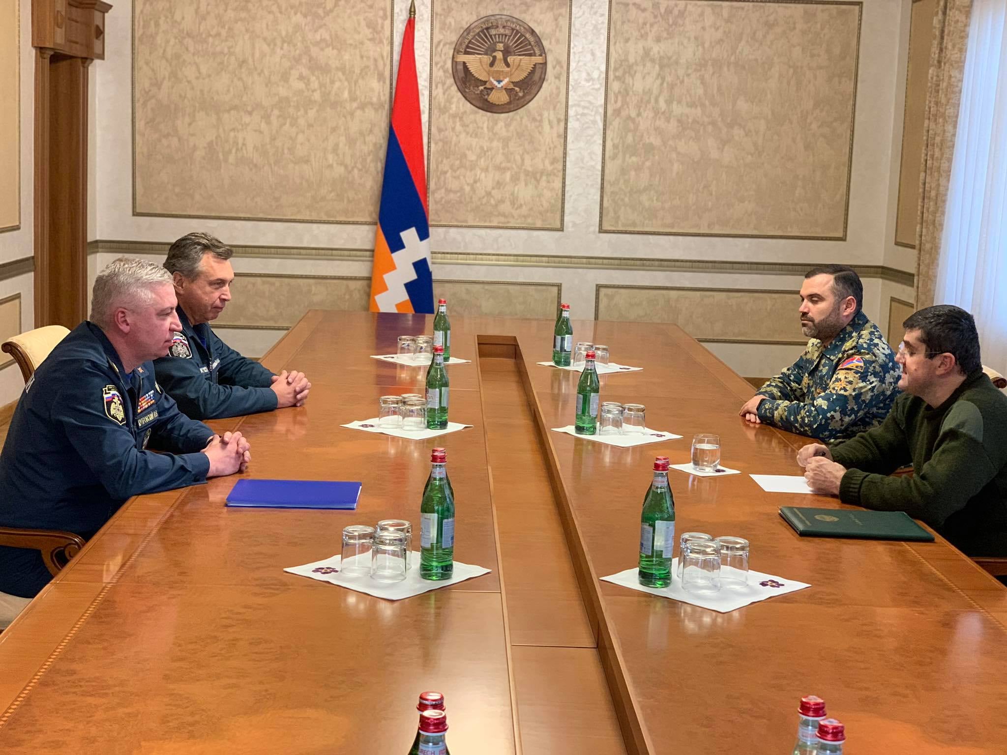 Արայիկ Հարությունյանն ընդունել է ՌԴ ԱԻՆ բարձրաստիճան ղեկավարներին