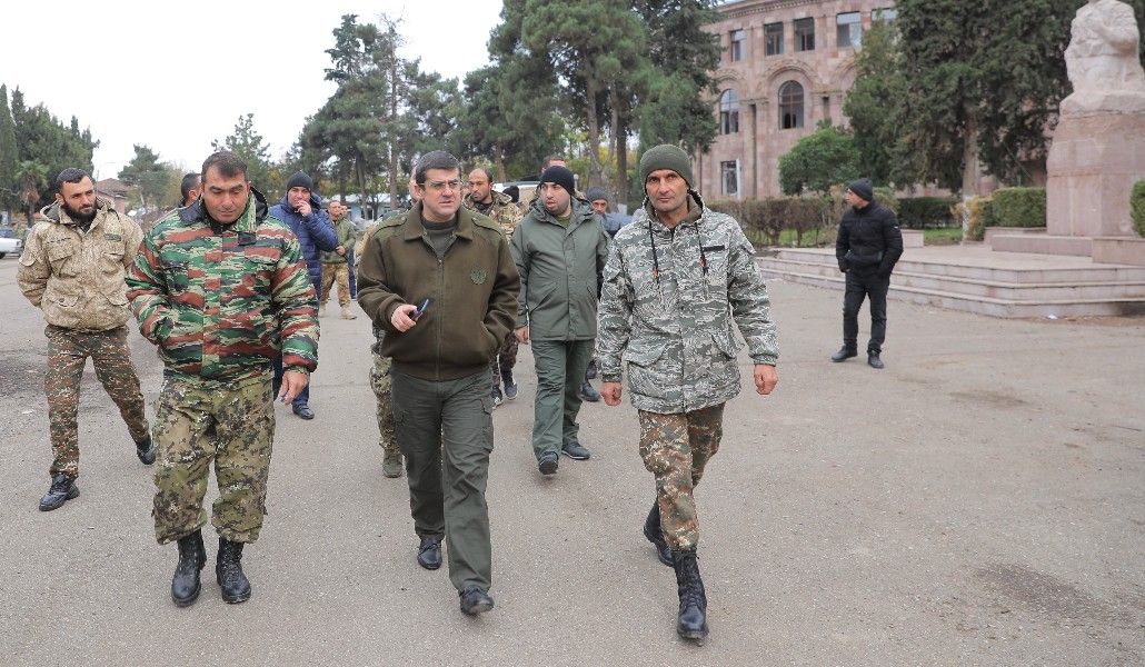 Արցախի նախագահն այցելել է Մարտունի քաղաք