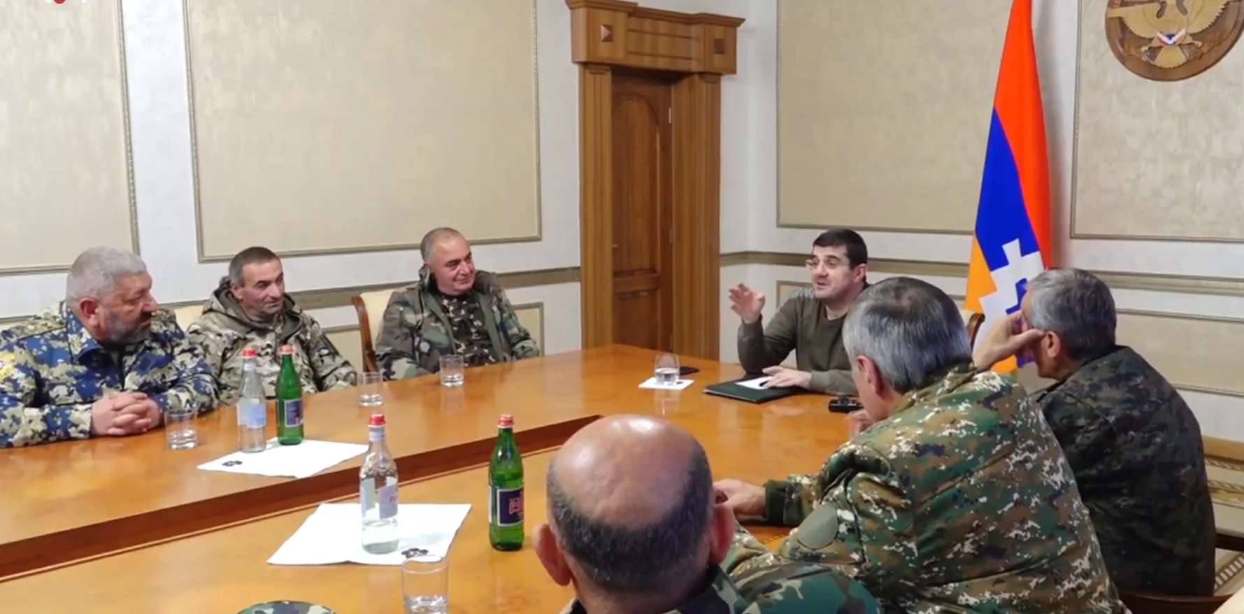 Հանդիպել եմ աշխարհազորային ջոկատների հրամանատարների հետ. Արայիկ Հարությունյան