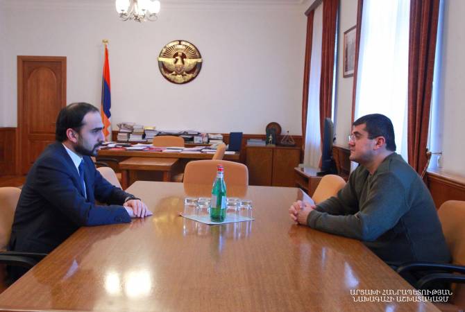 Արայիկ Հարությունյանն ու Տիգրան Ավինյանը քննարկել են Արցախում ենթակառուցվածքների վերականգնմանն առնչվող հարցեր