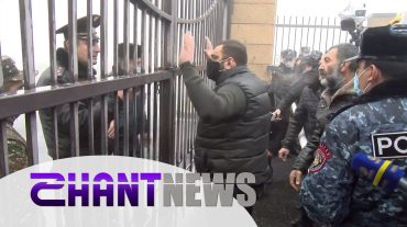 ՊՆ շենքի դիմաց իրականացվող բողոքի ակցիան դադարեցվել է