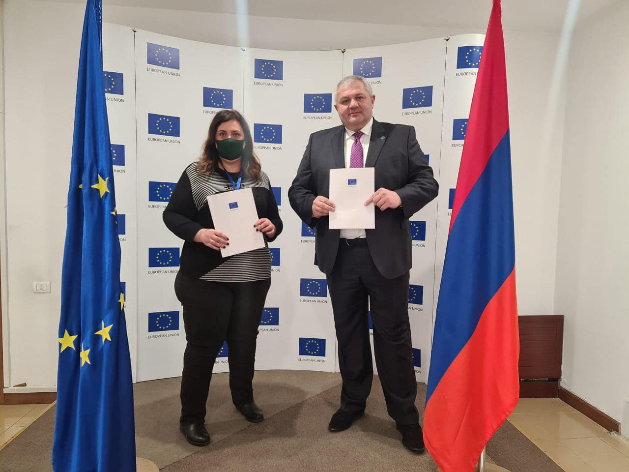 Եվրամիության հետ կնքվել է ավելի քան 4 մլն եվրոյի պայմանագիր