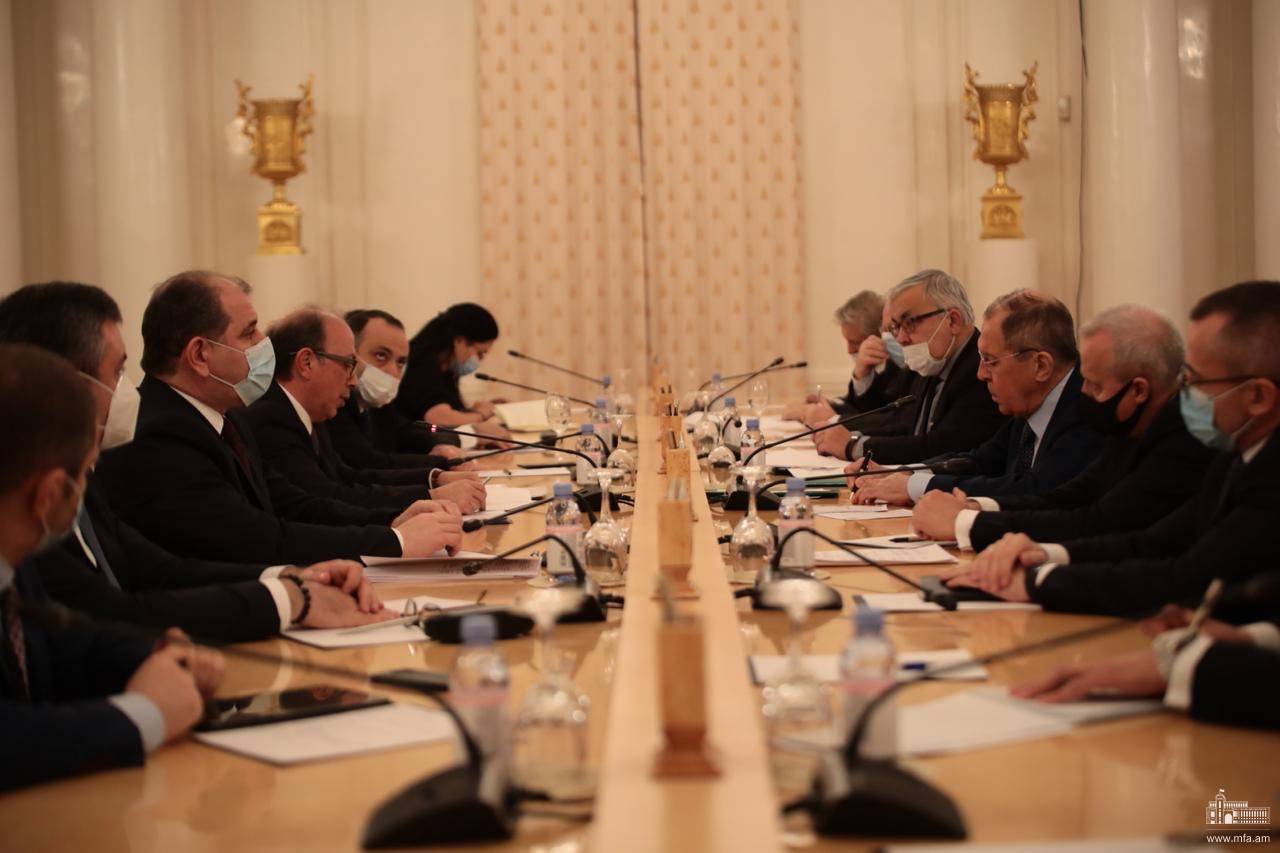 Արա Այվազյանի խոսքը Սերգեյ Լավրովի հետ հանդիպմանը