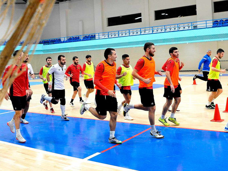 Ֆուտզալի ազգային հավաքականը շարունակում է նախապատրաստությունը