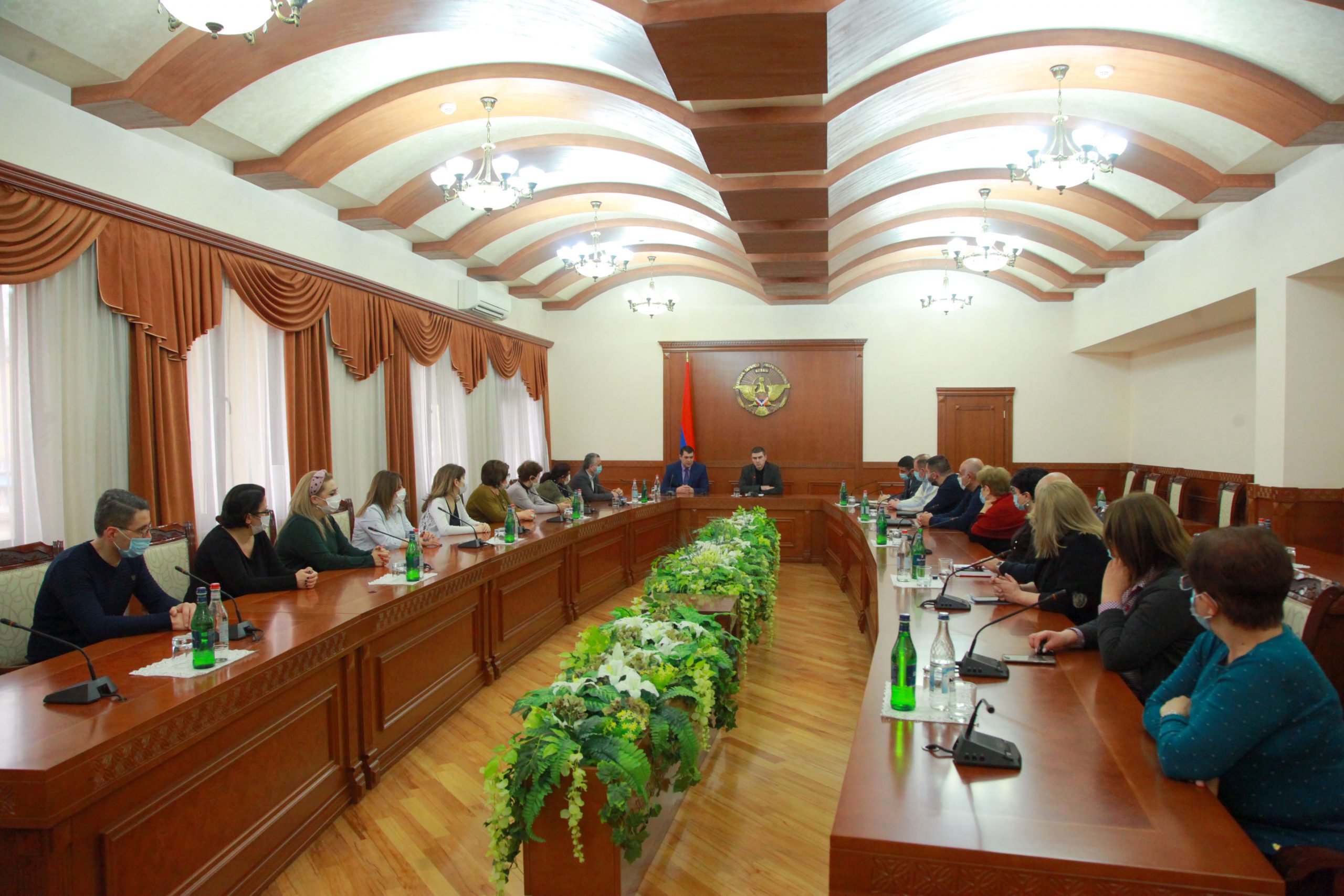 ԱՀ պետական նախարարը ներկայացրել է առողջապահության նորանշանակ նախարարին