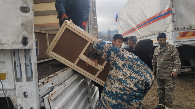 ՌԴ ԱԻՆ-ը 80 տոննա օգնություն է հասցրել ԼՂ