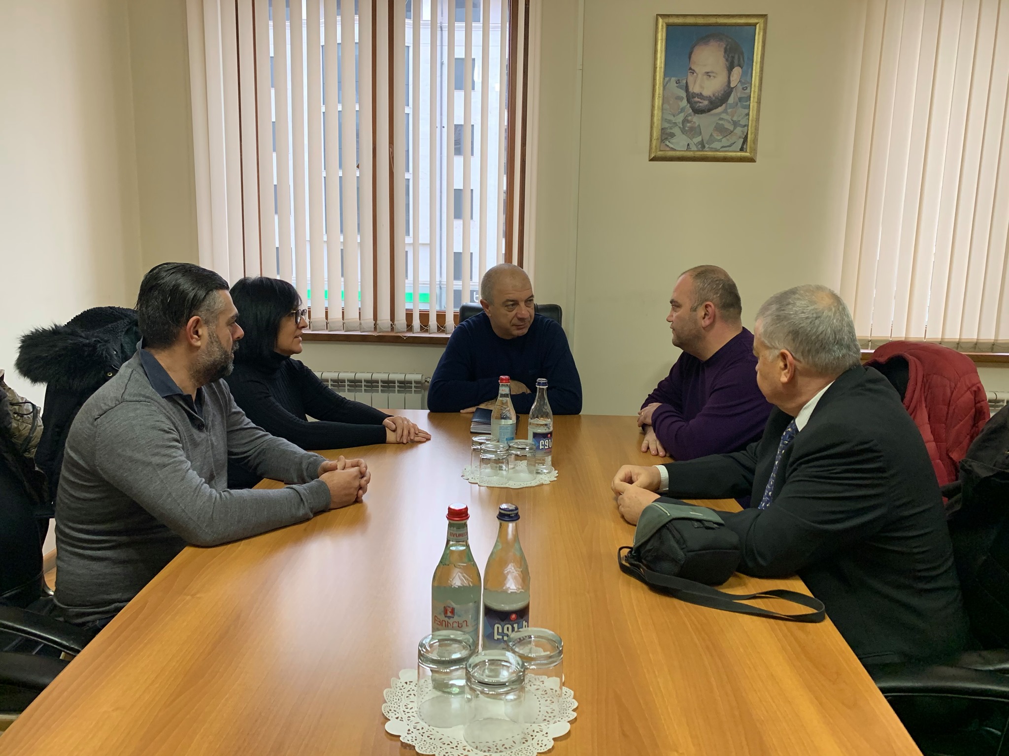 Արցախի առողջապահության նախարարը ընդունել է «Կորսիկա-Հայաստան բարեկամության կոմիտե»-ի պատվիրակությանը