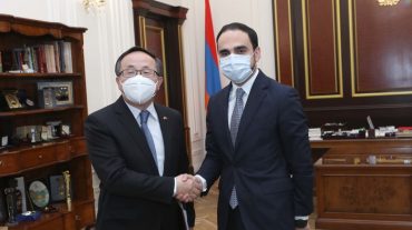 Փոխվարչապետ Տիգրան Ավինյանն ընդունել է Հայաստանում ՉԺՀ նորանշանակ դեսպանին