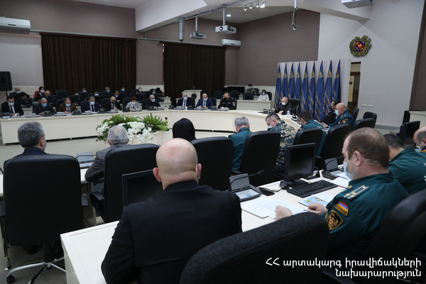 Տարեվերջյան խորհրդակցության ընթացքում ԱԻՆ-ում ամփոփվել են 2020-ի աշխատանքները
