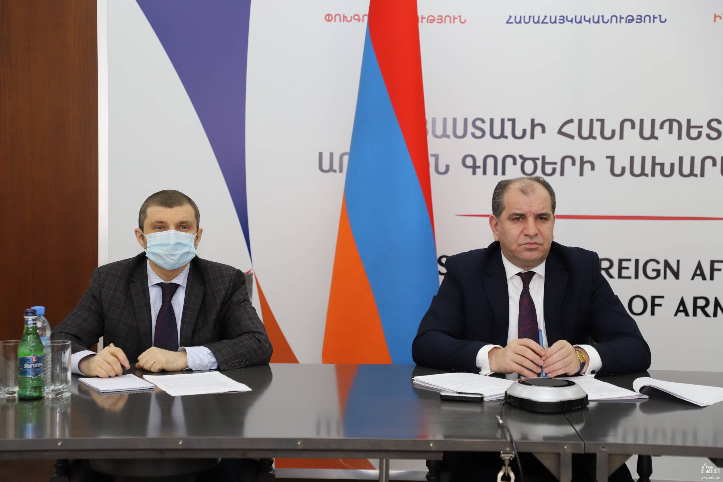 ԱԳ նախարարի տեղակալ Արմեն Ղևոնդյանը մասնակցել է ԱՊՀ ԱԳ նախարարների խորհրդի նիստին