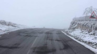 ՀՀ մի շարք շրջաններում ձյուն է տեղում, Ստեփանծմինդա-Լարս ավտոճանապարհը բաց է 