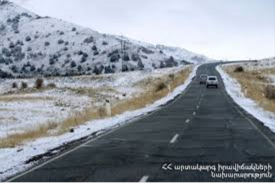 Սյունիքի, Լոռու և Տավուշի մարզերում ձյուն է տեղում
