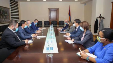 ԿԳՄՍ նախարարը ՀՀ-ում ԱՄՆ դեսպանին ներկայացրել է Ադրբեջանի վարած մշակութային ցեղասպանության քաղաքականության հետևանքները