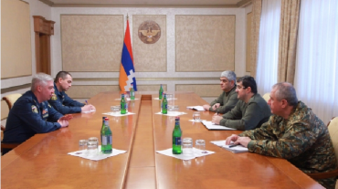 Արցախի նախագահն ընդունել է ՌԴ ԱԻՆ օպերատիվ խմբի ղեկավար Իգոր Կուտրովսկուն
