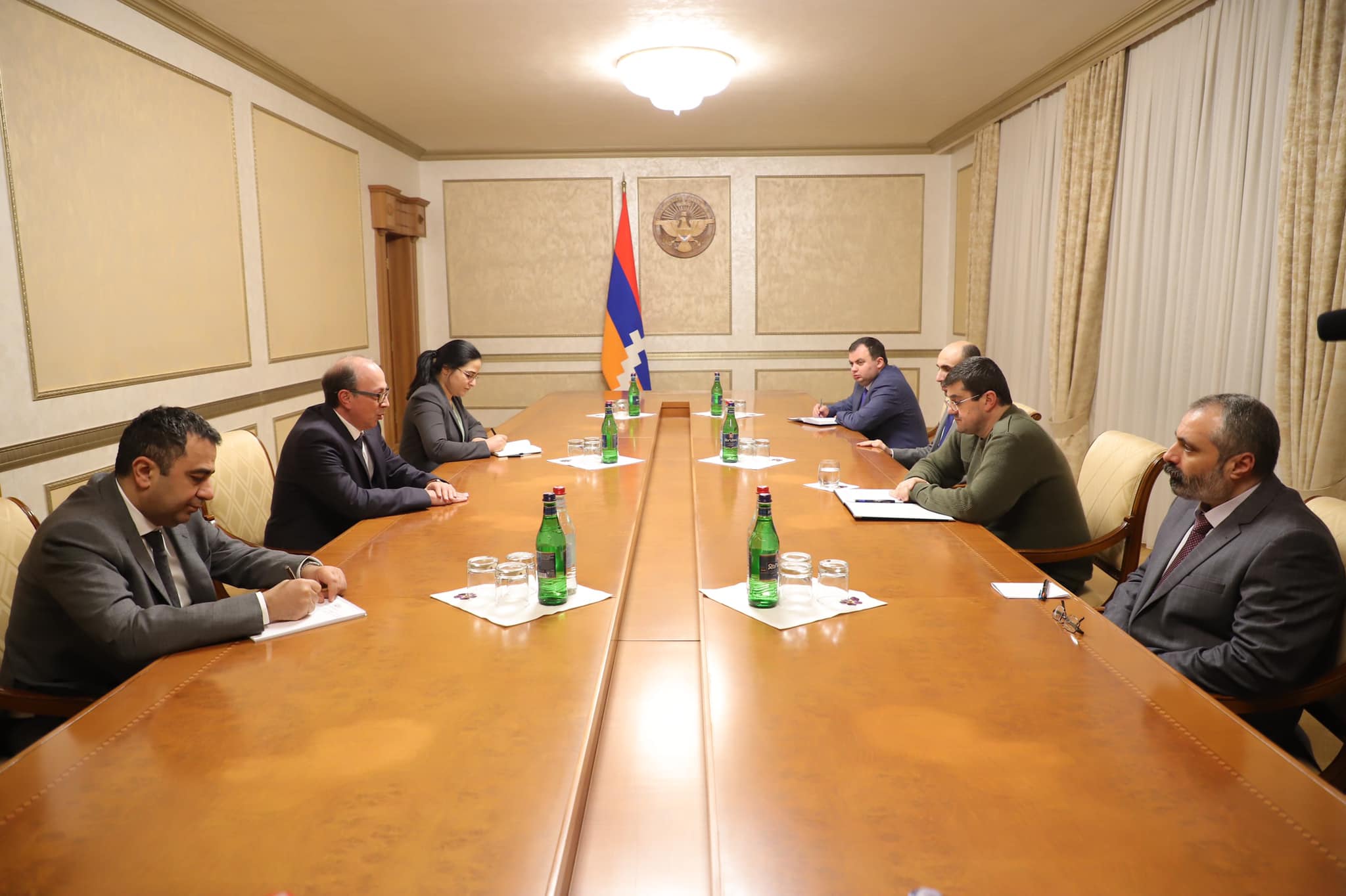 Արա Այվազյանը հանդիպել է Արցախի նախագահ Արայիկ Հարությունյանի հետ