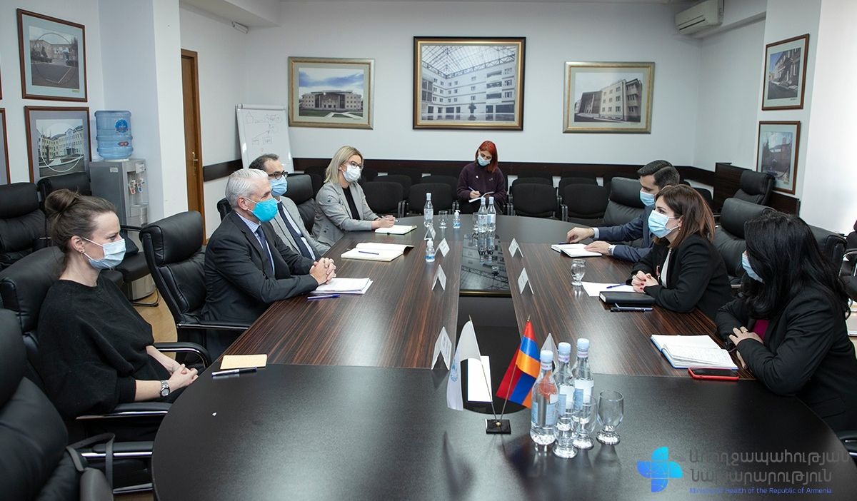 Անահիտ Ավանեսյանն ընդունել է Հայաստանում ՄԱԿ-ի մշտական համակարգող Շոմբի Շարփի գլխավորած պատվիրակությանը