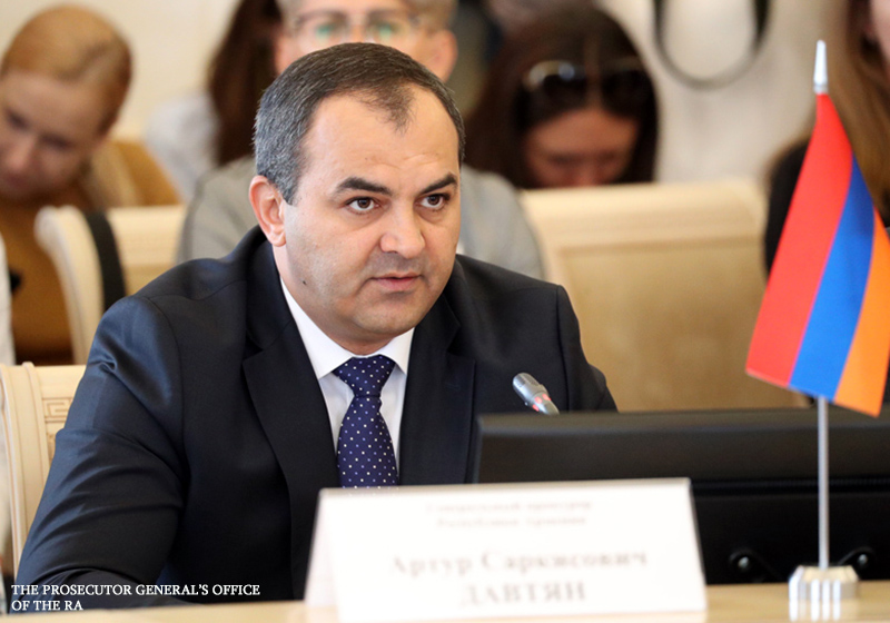 ՀՀ գլխավոր դատախազ Արթուր Դավթյանն աշխատանքային այցով Ռուսաստանի Դաշնությունում է