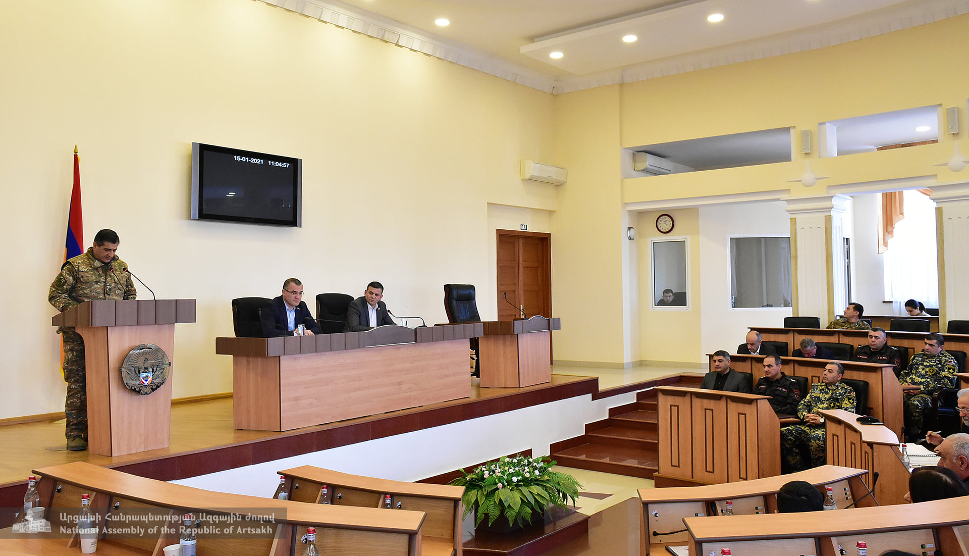 ԱՀ-ում տեղի է ունեցել ԱԺ պաշտպանության, անվտանգության և օրինապահպանության հարցերի ու ֆինանսաբյուջետային և տնտեսական կառավարման հարցերի մշտական հանձնաժողովների համատեղ փակ նիստը