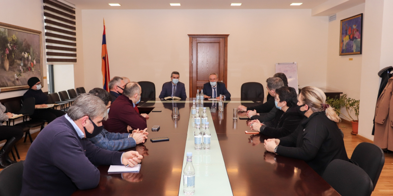 ԿԳՄՍ նախարարը հանդիպել է երաժշտահամերգային կազմակերպությունների ղեկավարների հետ