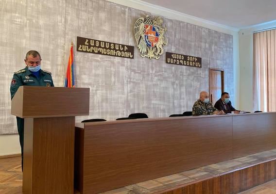 Ամփոփվել են ԱԻՆ Վայոց ձորի մարզային ծառայությունների 2020 թվականի աշխատանքները