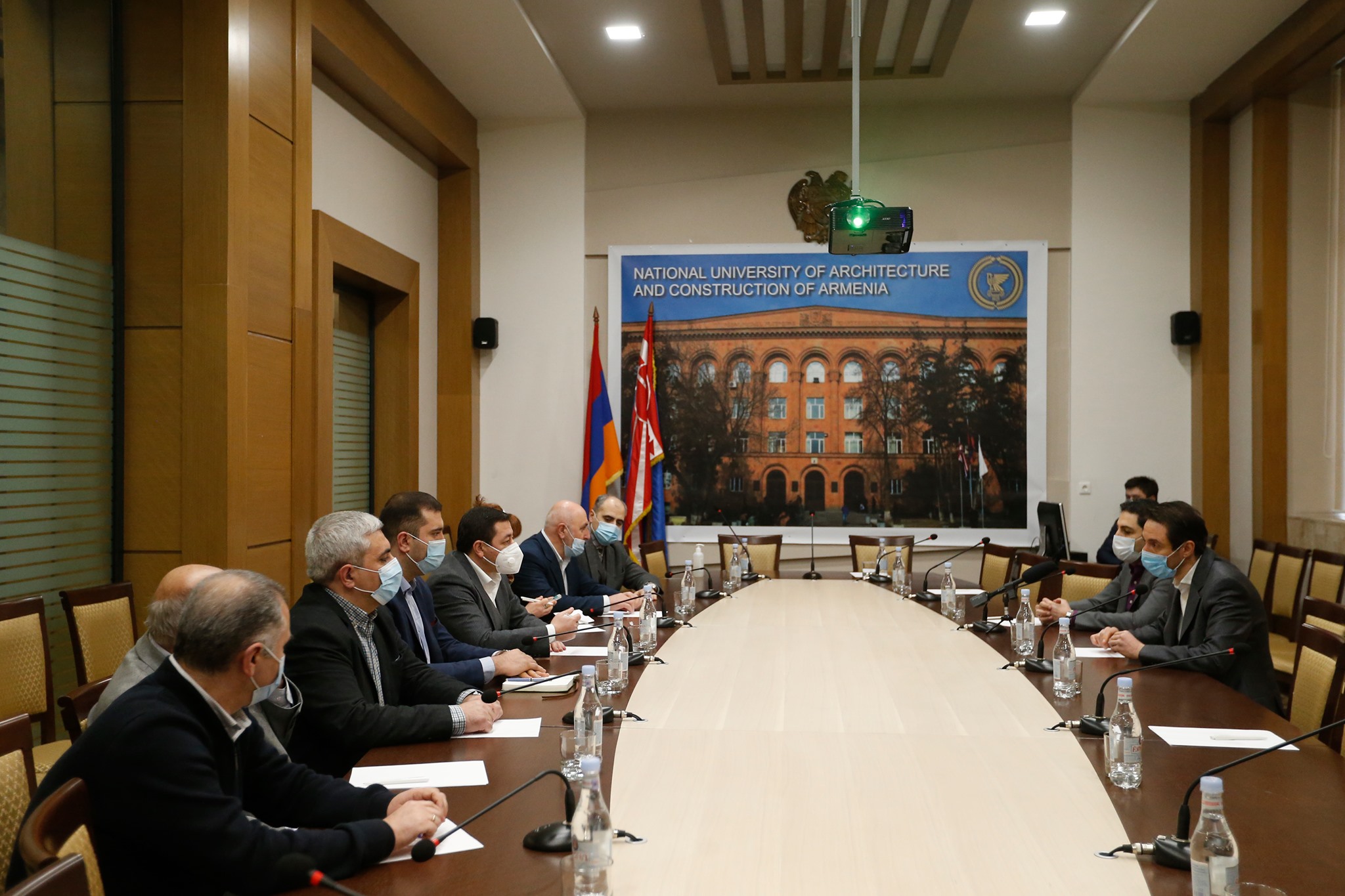 Հայկ Մարությանն այցելել է Ճարտարապետության և շինարարության Հայաստանի ազգային համալսարան