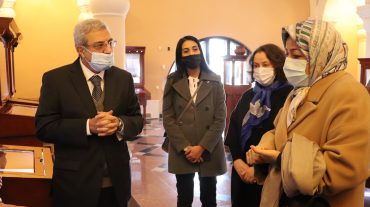 Իրանի արտգործնախարարի տիկինը այցելել է Մատենադարան