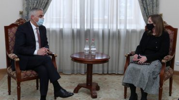 Փոխվարչապետ Մհեր Գրիգորյանն ընդունել է ԱՄՆ արտակարգ և լիազոր դեսպան Լին Թրեյսիին