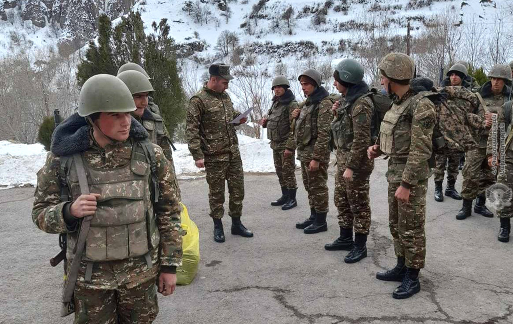 Մարտական հերթապահության հերթափոխի նախապատրաստական աշխատանքներ. ՊՆ