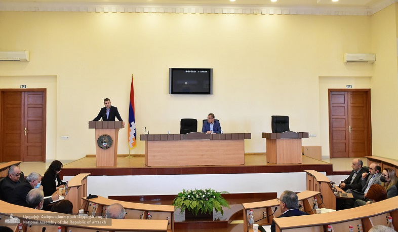 Արցախի ԱԺ-ն քննարկել է «ԱՀ 2021թ. պետական բյուջեի մասին» օրենքի նախագիծը