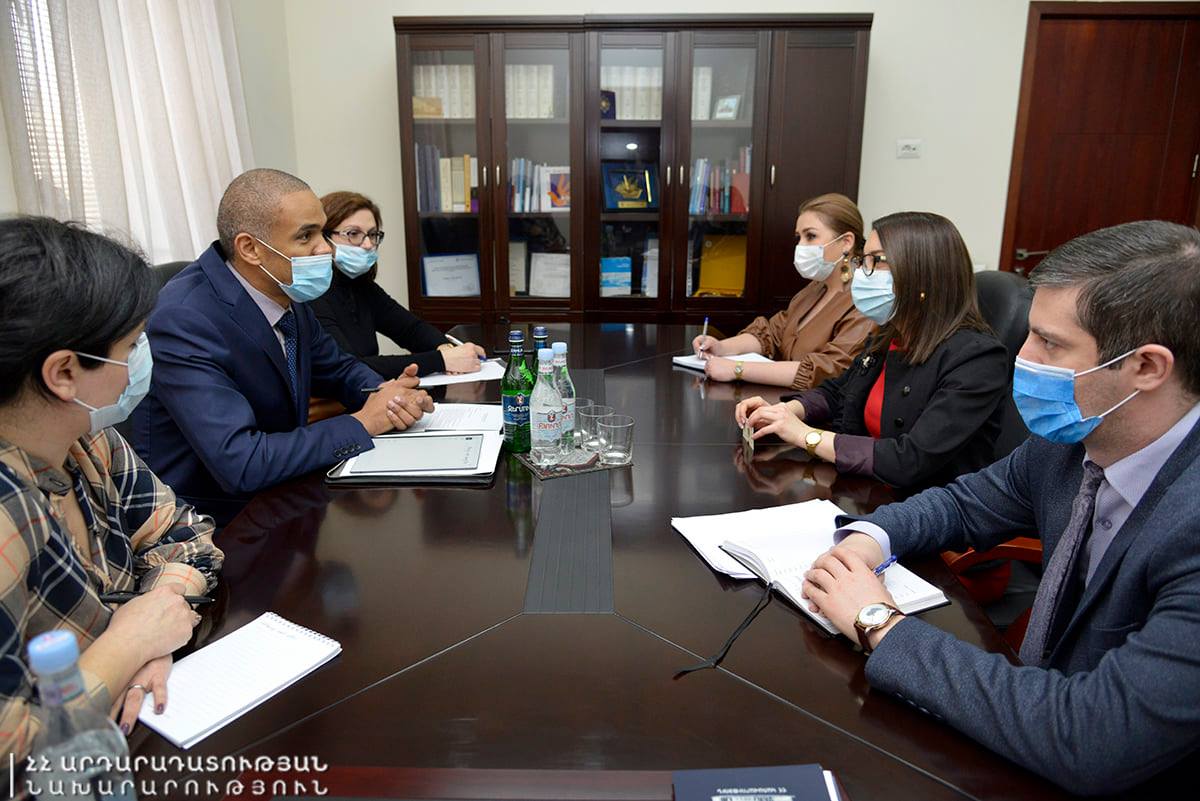 Արդարադատության նախարարի տեղակալն ընդունել է Եվրոպայի խորհրդի գործընկերոջը