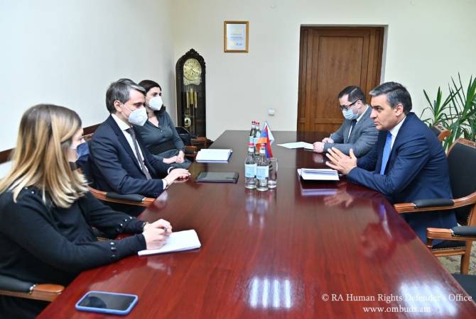 Արման Թաթոյանն ընդունել է ՄԱԿ-ի Զարգացման ծրագրի մշտական ներկայացուցչին
