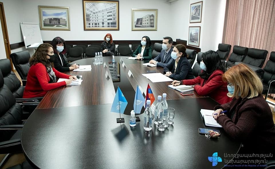 Անահիտ Ավանեսյանն ընդունել է Հայաստանում ՄԱԿ-ի մանկական հիմնադրամի ներկայացուցչին