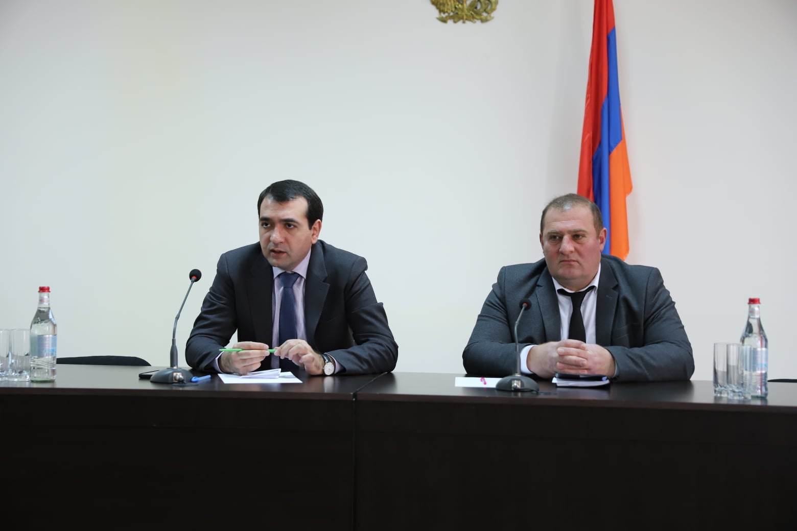 Շիրակի մարզպետն աշխատակազմին է ներկայացրել նորանշանակ տեղակալ Դավիթ Սեխլեյանին