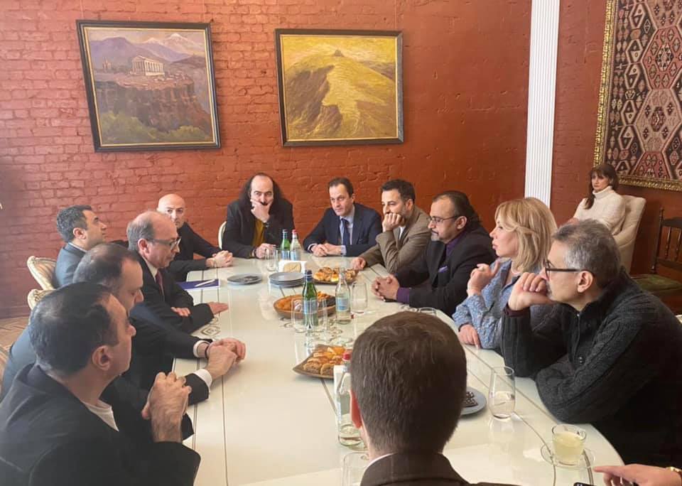 Մոսկվայում Արա Այվազյանը հանդիպում է ունեցել ռուսաստանահայ մտավորական և գործարար շրջանակների ներկայացուցիչների հետ