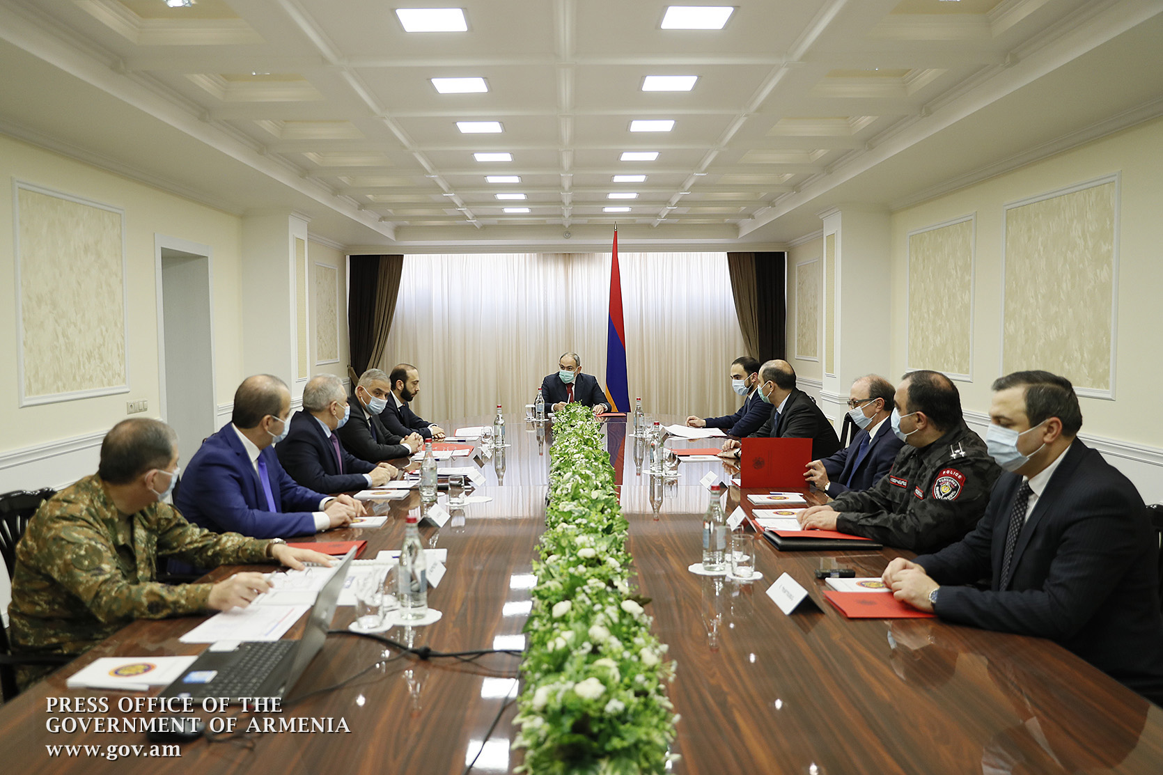 Վարչապետ Նիկոլ Փաշինյանի գլխավորությամբ տեղի է ունեցել Անվտանգության խորհրդի նիստ