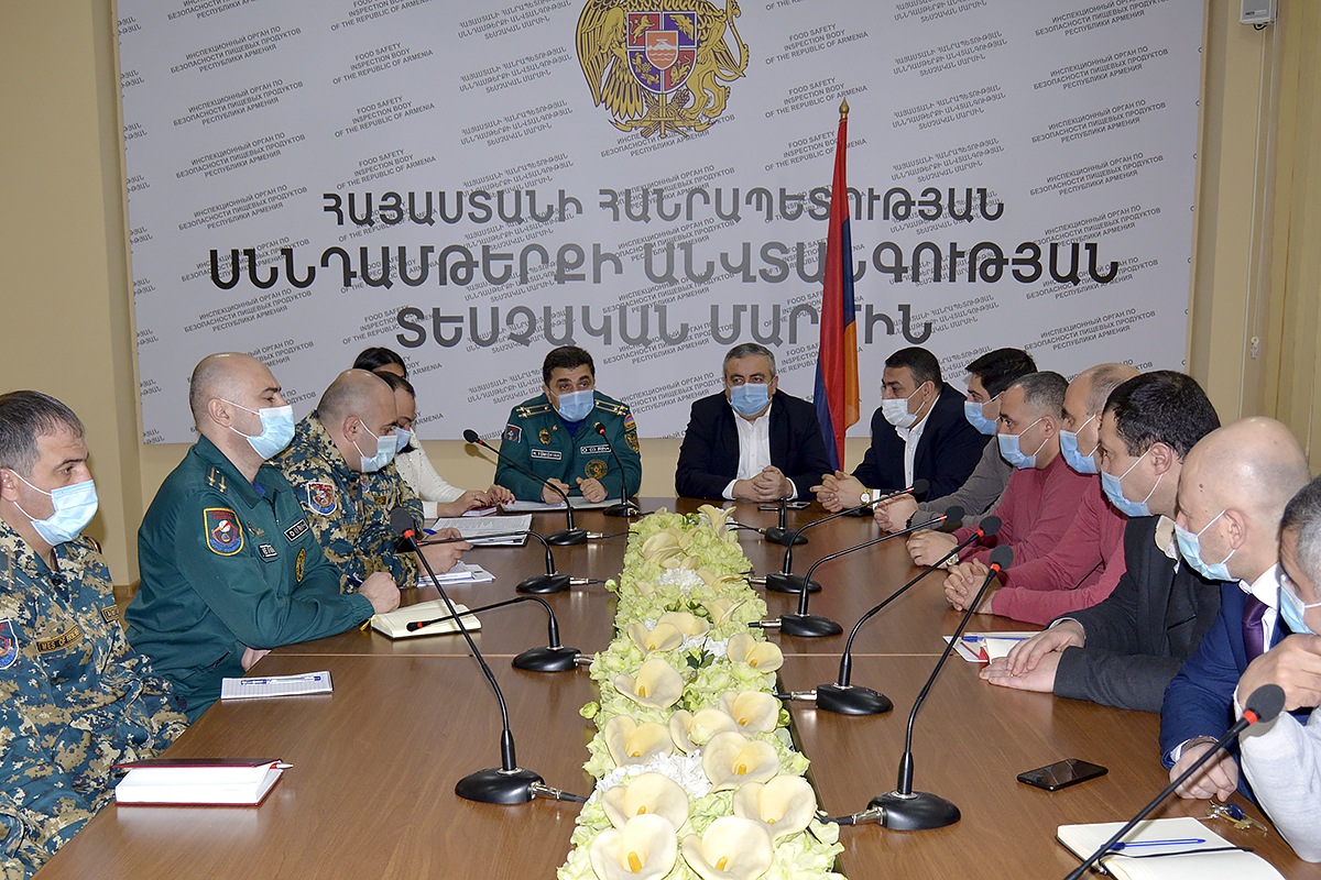 ՍԱՏՄ-ում քննարկվել են արտակարգ իրավիճակներում քաղաքացիական պաշտպանությանն առնչվող խնդիրները