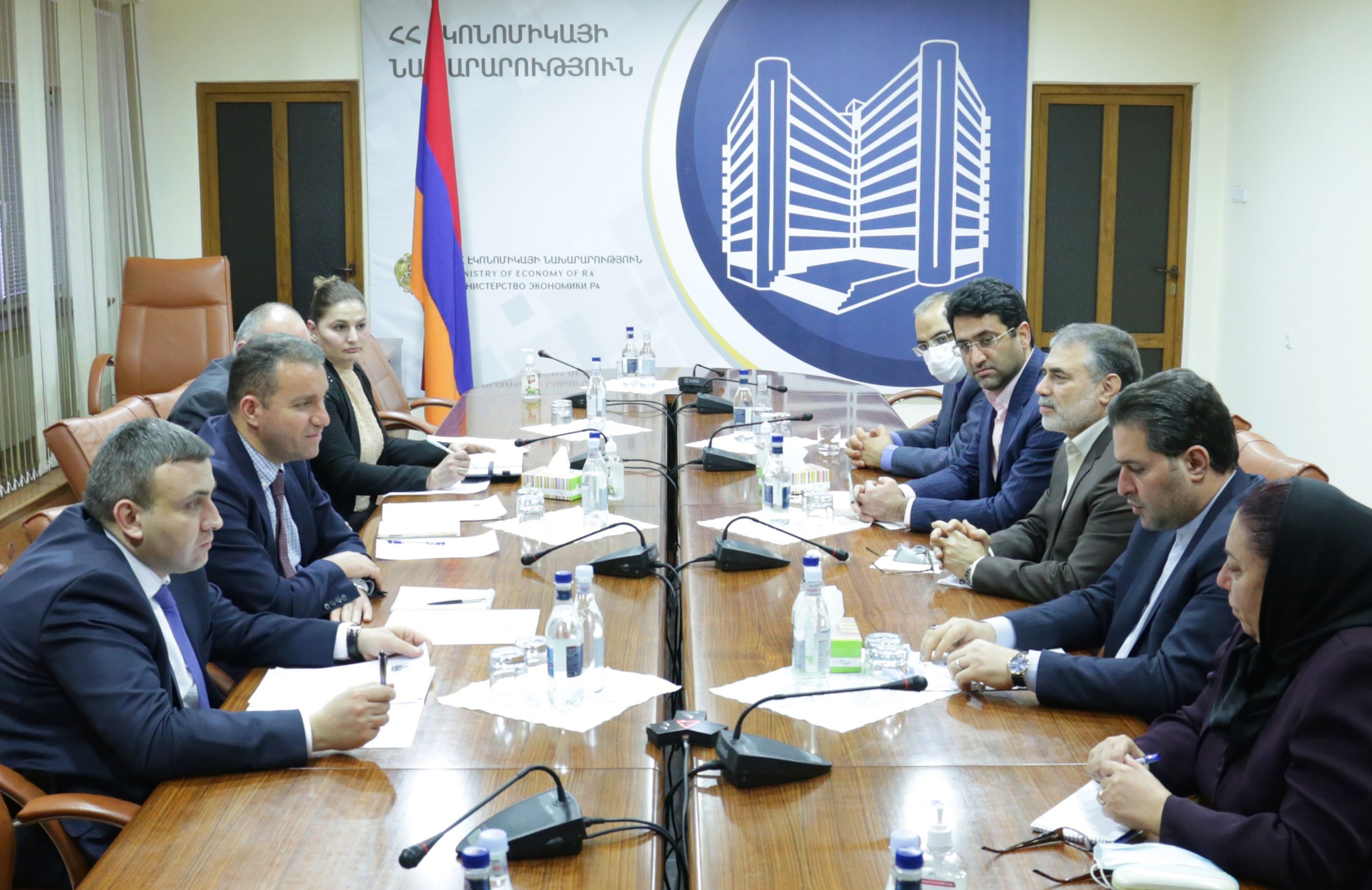 Վահան Քերոբյանն ընդունել է Իրանի Նորարարության ազգային հիմնադրամի տնօրենների խորհրդի նախագահի գլխավորած պատվիրակությանը