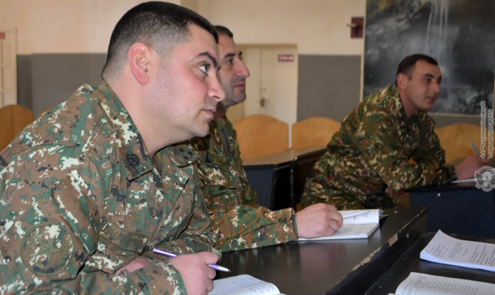 Զորամիավորումներից մեկում անցկացվել են եռօրյա հավաքներ