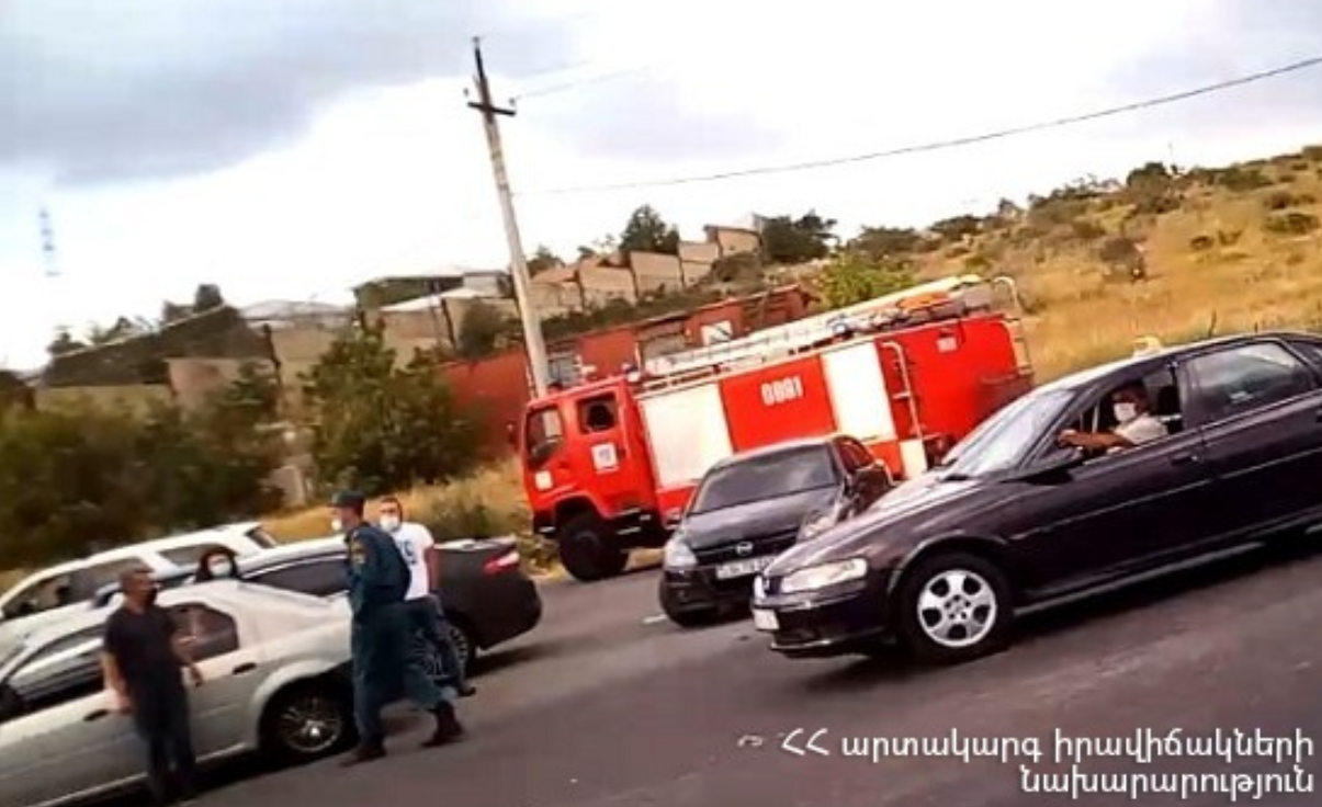 Ներքին Չարբախում մեքենաներ են բախվել․ կան տուժածներ