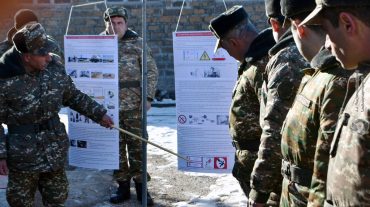 Անցկացվել են «Անվտանգության կանոնների պահպանումը» թեմայով պարապմունքներ. ՊՆ