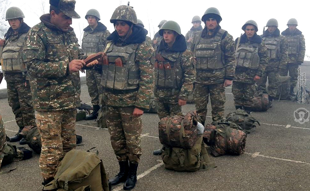 Մարտական հերթապահության հերթափոխի նախապատրաստում. ՊՆ